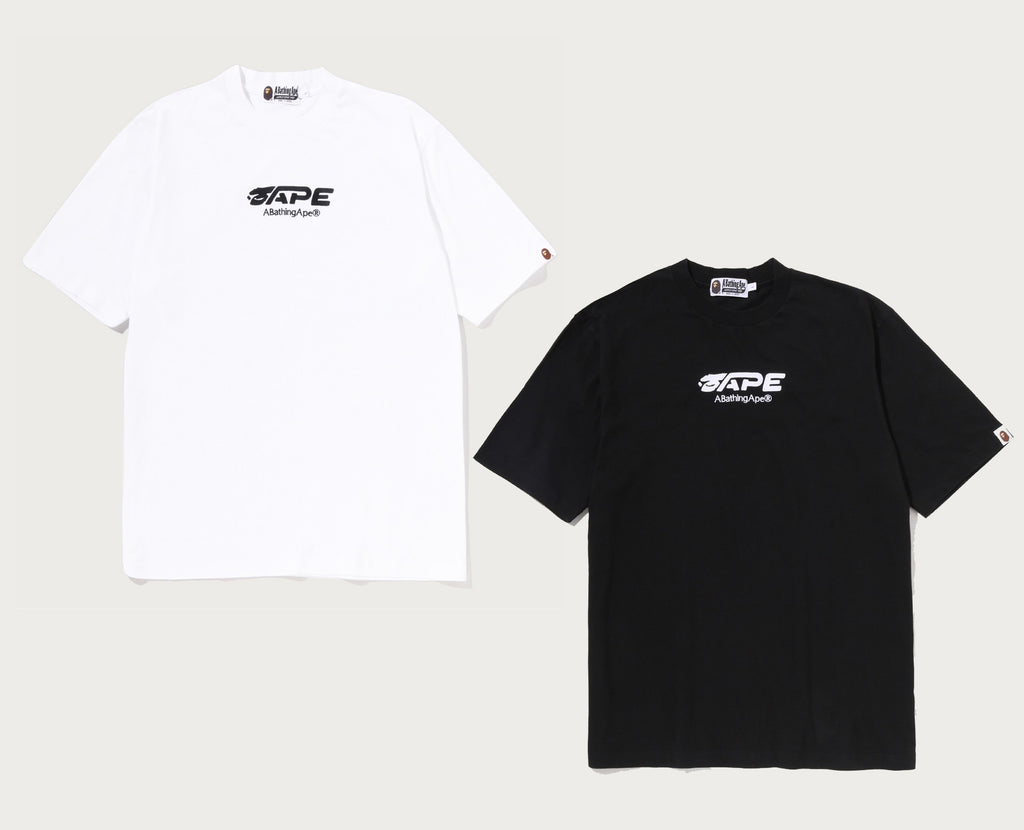 A BATHING APE APE FACE LOGO SHRUNK FIT TEE – happyjagabee store