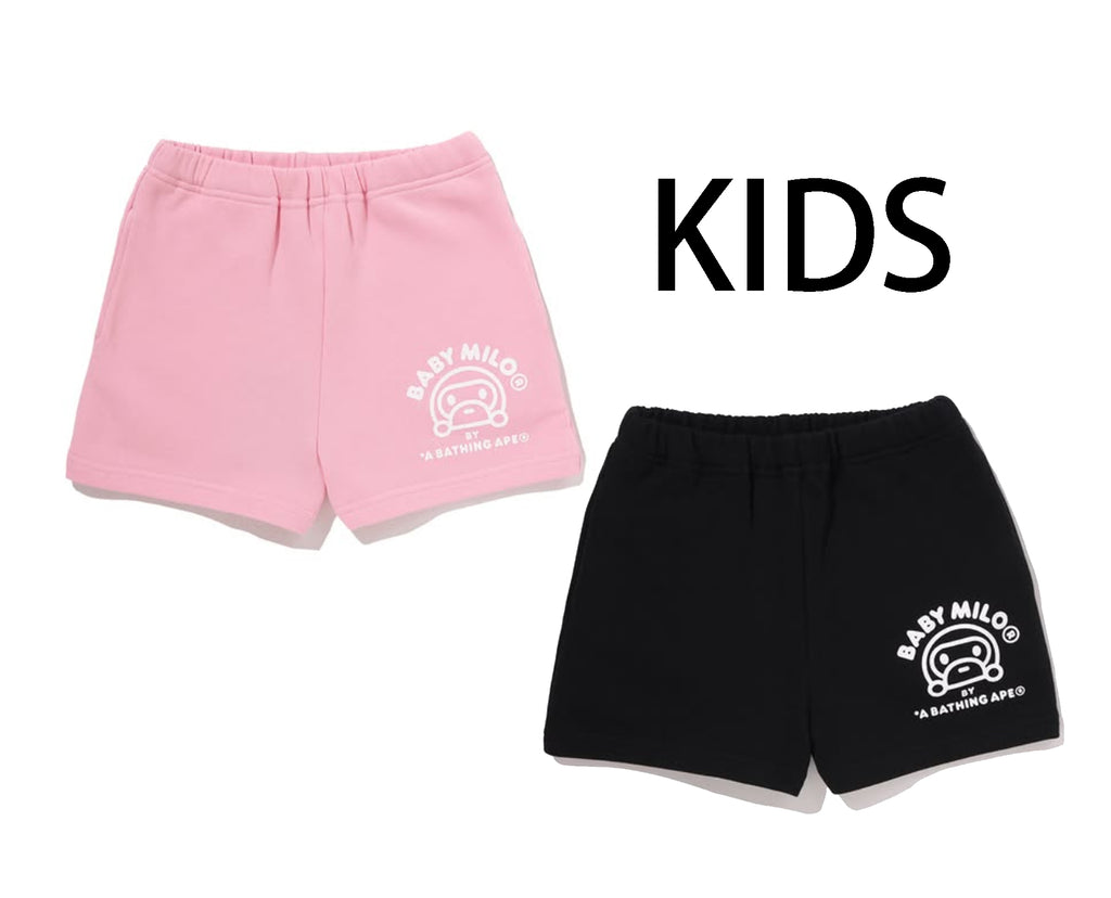 A BATHING APE BAPE KIDS BABY MILO SWEAT SHORTS – happyjagabee store