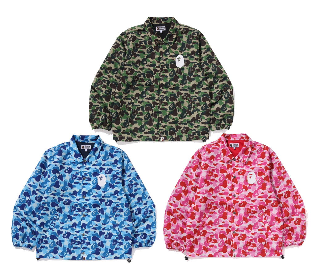 A BATHING APE　コーチジャケット　M A BATHING APE LOGO CHECK PATTERN COACH JACKET | bapepirate.com