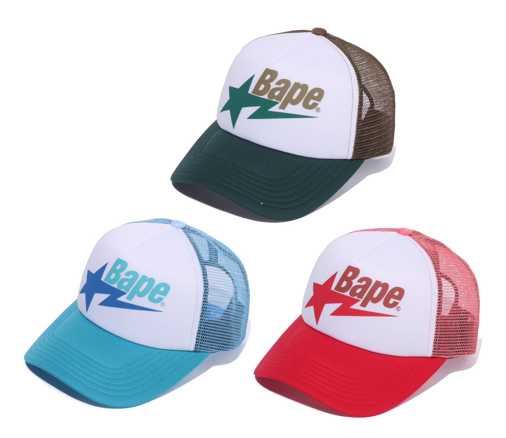 A BATHING APE BAPE STA MESH CAP – happyjagabee store