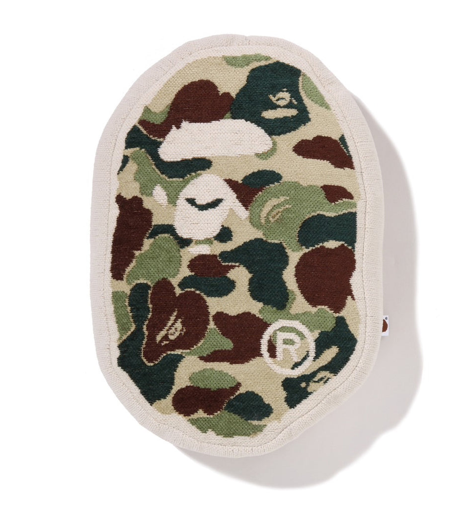 A BATHING APE ABC CAMO APE HEAD CUSHION – happyjagabee store