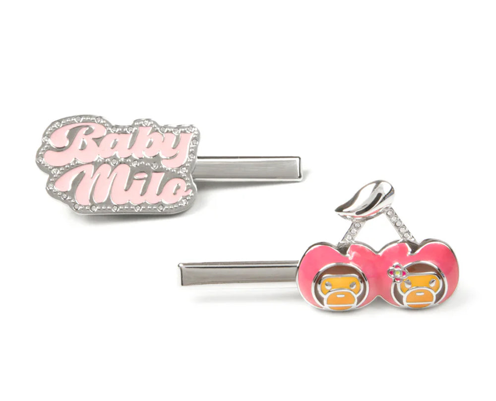A BATHING APE BABY MILO STORE BABY MILO HAIR CLIP SET