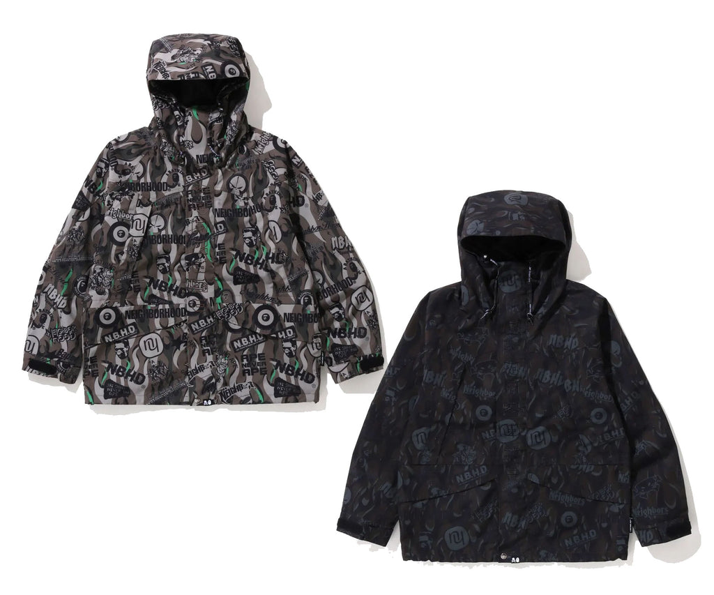 A BATHING APE BAPE x NEIGHBORHOOD SNOWBOARD JACKET – happyjagabee