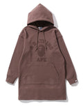 A BATHING APE COLLEGE HOODIE ONEPIECE