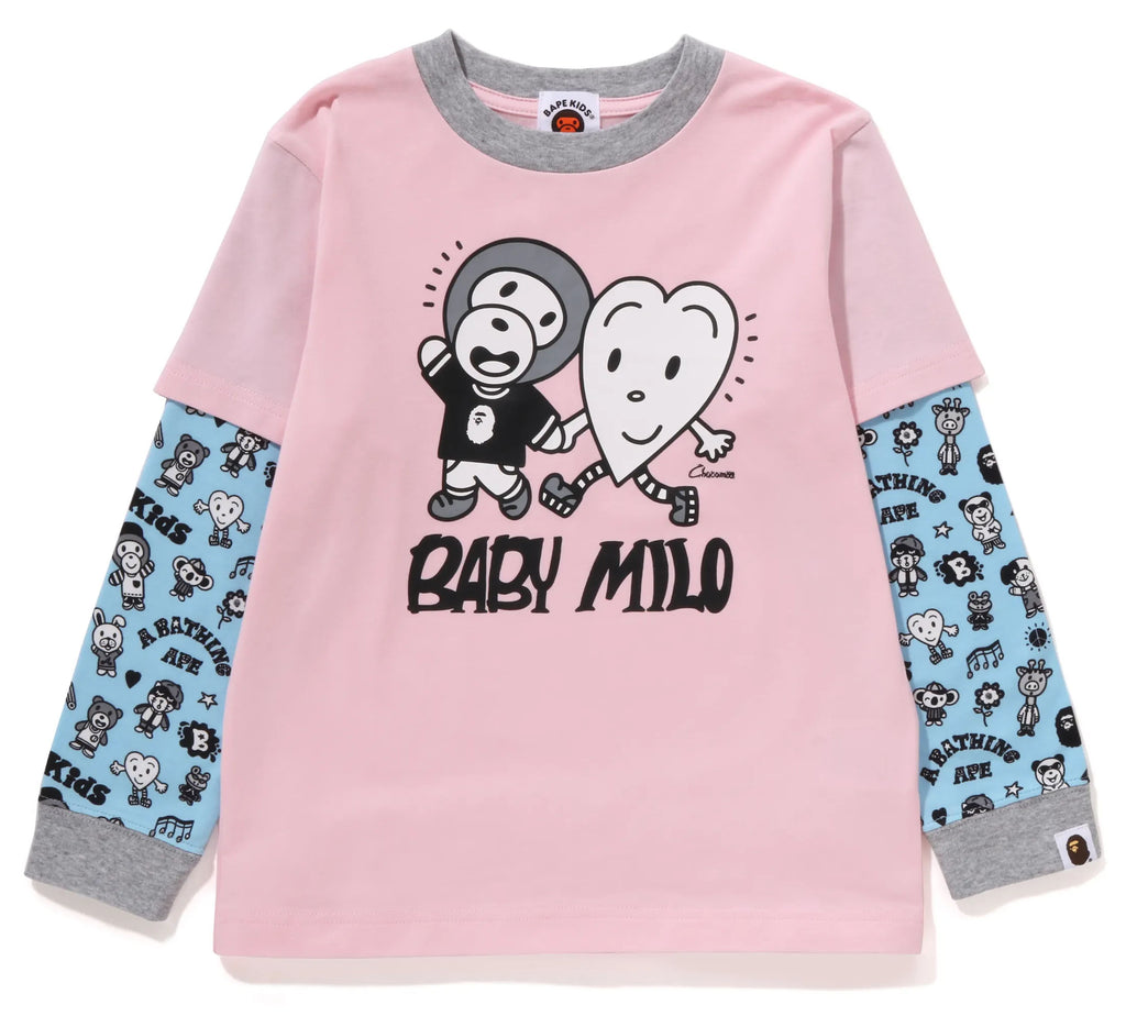 Pink Bapekids BAPE KIDS ピンク カモフラージュ パーカー 110 BAPE