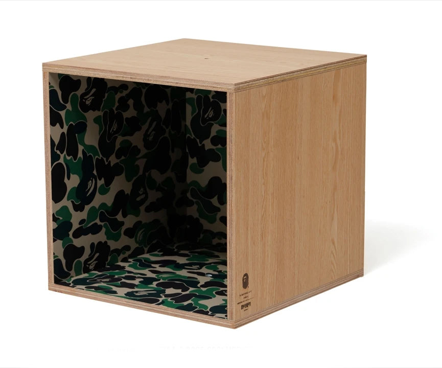 A BATHING APE BAPE X FABRICK X KARIMOKU ABC CAMO SQUARE