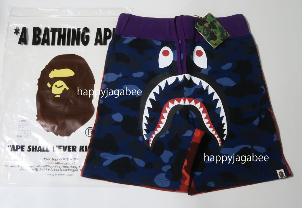 A BATHING APR CRAZY CAMO SHARK SWEAT SHORTS – happyjagabee store