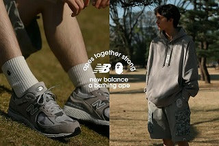 A BATHING APE × NEW BALANCE