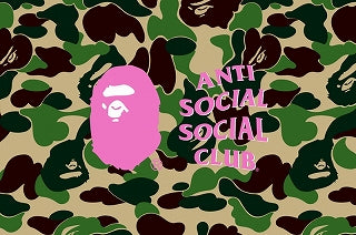 A BATHING APE x ANTI SOCIAL SOCIAL CLUB