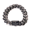 A BATHING APE APE HEAD FAT BRACELET