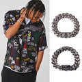 A BATHING APE APE HEAD FAT BRACELET