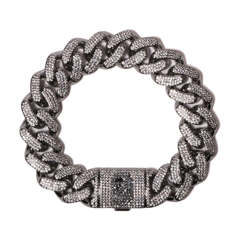 A BATHING APE APE HEAD FAT BRACELET