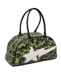A BATHING APE Ladies' ABC CAMO BOWLING BAG