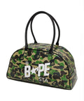 A BATHING APE Ladies' ABC CAMO BOWLING BAG