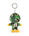 A BATHING APE BABY MILO STORE BABY MILO PLUSH DOLL KEYCHAIN #1