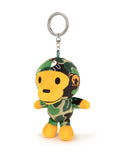 A BATHING APE BABY MILO STORE BABY MILO PLUSH DOLL KEYCHAIN #1