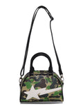 A BATHING APE Ladies' ABC CAMO MINI BOWLING BAG