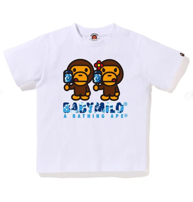 A BATHING APE BAPE KIDS ABC CAMO MILO ICE POP SUMMER TEE