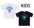 A BATHING APE BAPE KIDS ABC CAMO COLLEGE SUMMER TEE