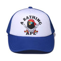 A BATHING APE APE CROSSBONE COLLEGE MESH CAP
