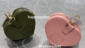 A BATHING APE Ladies' 1ST CAMO HEART SHAPED COIN CASE