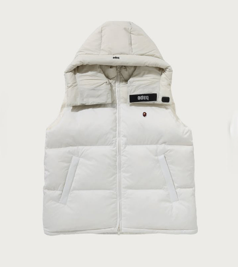 A BATHING APE ONE POINT DOWN VEST