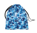 A BATHING APE BAPE x SUBU ABC CAMO PUFFER SANDALS w/ POUCH