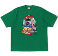 A BATHING APE LUX SPORT APE HEAD OVERSIZED TEE