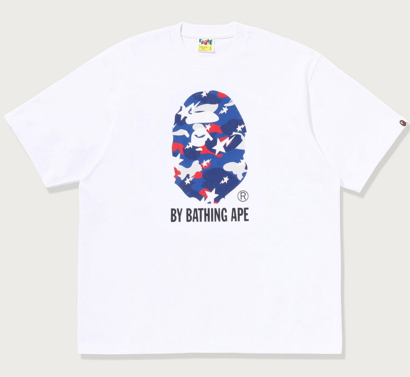 A BATHING APE STA STRIKE CAMO BY BATHING APE RELAXED FIT TEE