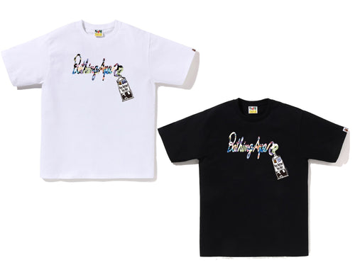 A BATHING APE ART CAMO PAINT TUBE TEE