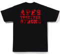 A BATHING APE COLOR CAMO COLLEGE ATS TEE