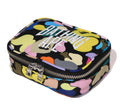 A BATHING APE MULTI CAMO NYC LOGO AMENITY POUCH