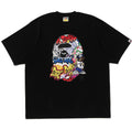 A BATHING APE LUX SPORT APE HEAD OVERSIZED TEE