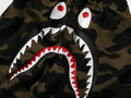 A BATHING APE BAPE KIDS 1ST CAMO SHARK BEACH SHORTS