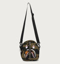 A BATHING APE BAPE KIDS 1ST CAMO MILO SHARK MINI SHOULDER BAG