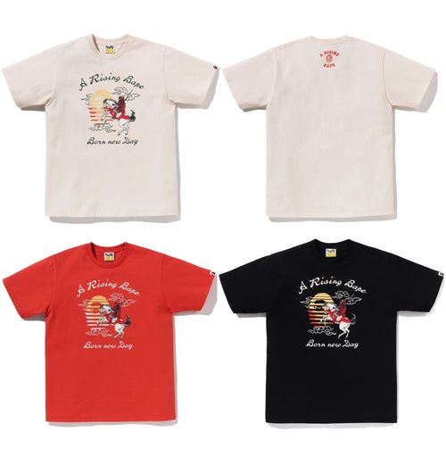 A BATHING APE A RISING BAPE HORSE TEE - happyjagabee store