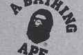 A BATHING APE BAPE KIDS 1ST CAMO COLLEGE LAYERED L/S TEE