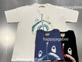 A BATHING APE TIE DYE TWIST SHARK TEE