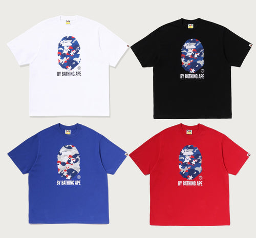 A BATHING APE STA STRIKE CAMO BY BATHING APE RELAXED FIT TEE