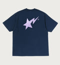 A BATHING APE METALLIC BAPE STA LOGO RELAXED FIT TEE