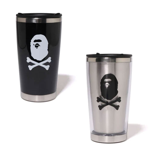 A BATHING APE APE CROSSBONE TUMBLER