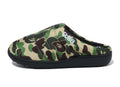 A BATHING APE BAPE x SUBU ABC CAMO PUFFER SANDALS w/ POUCH