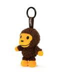 A BATHING APE BABY MILO STORE BABY MILO FUR PLUSH DOLL KEYCHAIN 10CM