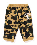 A BATHING APE BAPE KIDS 1ST CAMO COLLEGE BABY PANTS