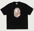 A BATHING APE TIGER CAMO APE HEAD RELAXED FIT TEE