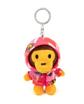 A BATHING APE BABY MILO STORE BABY PLUSH DOLL MILO ALL FRIENDS CAMO HOODIE KEYCHAIN - happyjagabee store