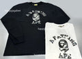 A BATHING APE CITY CAMO COLLEGE L/S TEE