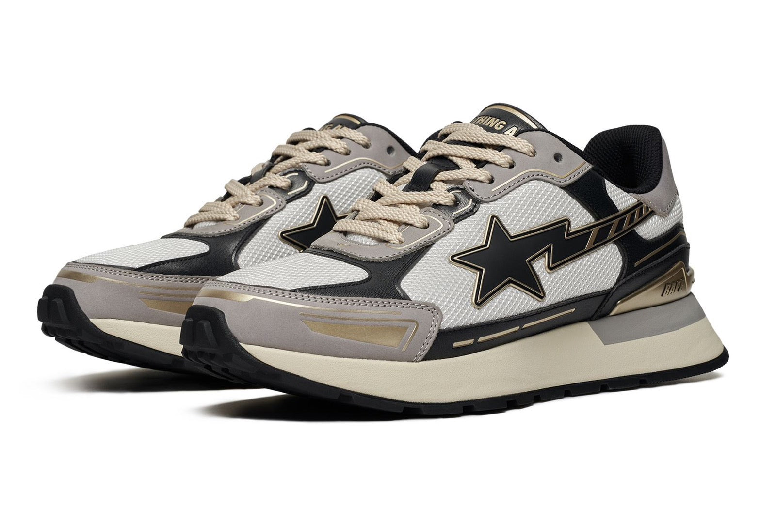 A BATHING APE ジップアップスタジャン Sサイズ グレー A BATHING APE ジップアップスタジャン Sサイズ グレー メンズ