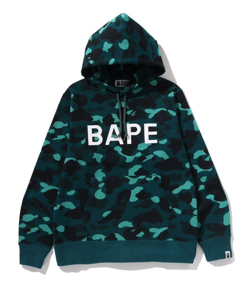 A BATHING APE COLOR CAMO BAPE PULLOVER HOODIE - happyjagabee store