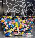 A BATHING APE MULTI CAMO TOTE BAG